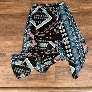 Express high/low skirt